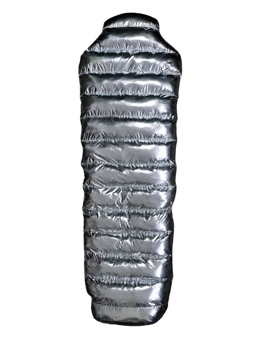 Ultra Puffy Wet Look Cocoon Pod with Inner Sleeves Sleeping Bag