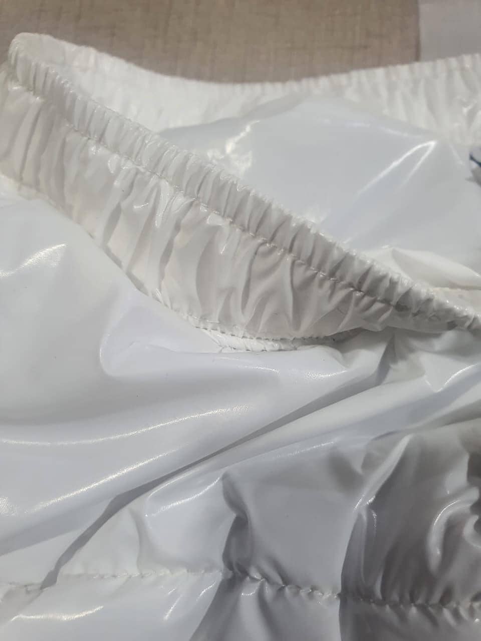 High Shine Nylon Briefs with Contrasting Lining