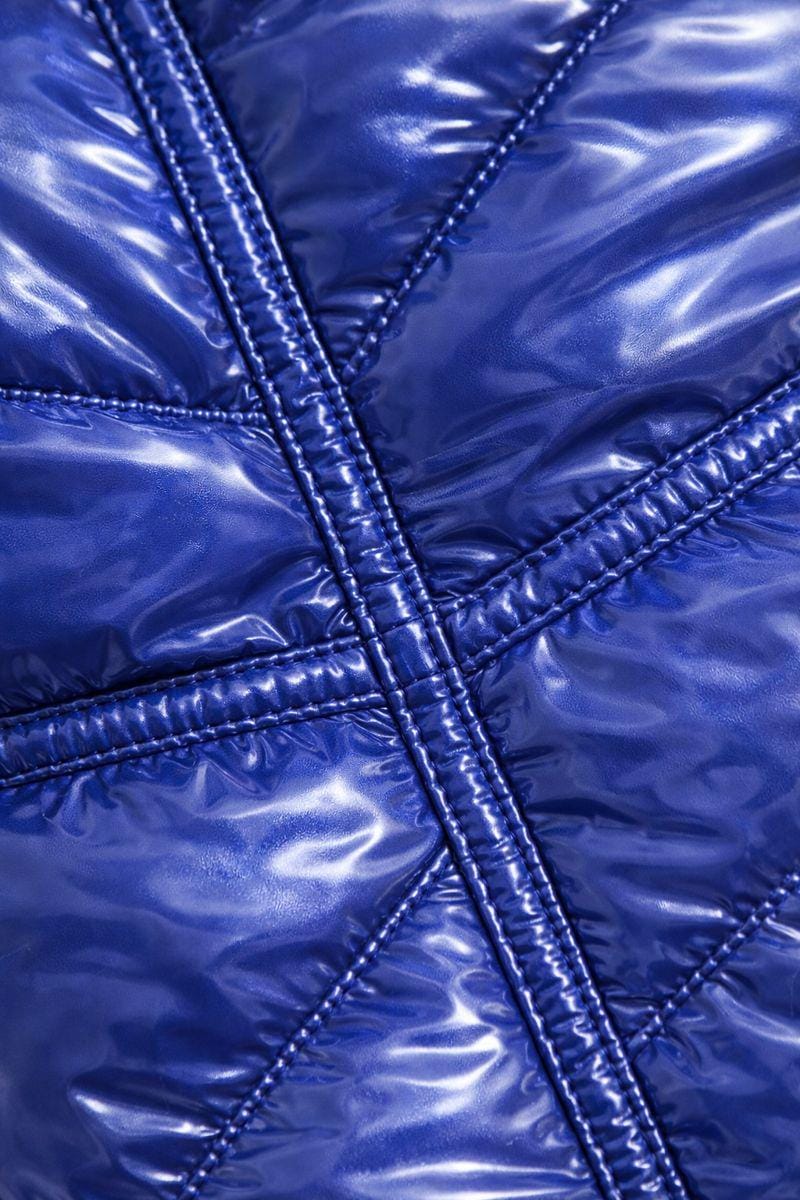 Men’s Shiny Nylon Snowsuit Lightweight Puffy One Piece Winter Suit