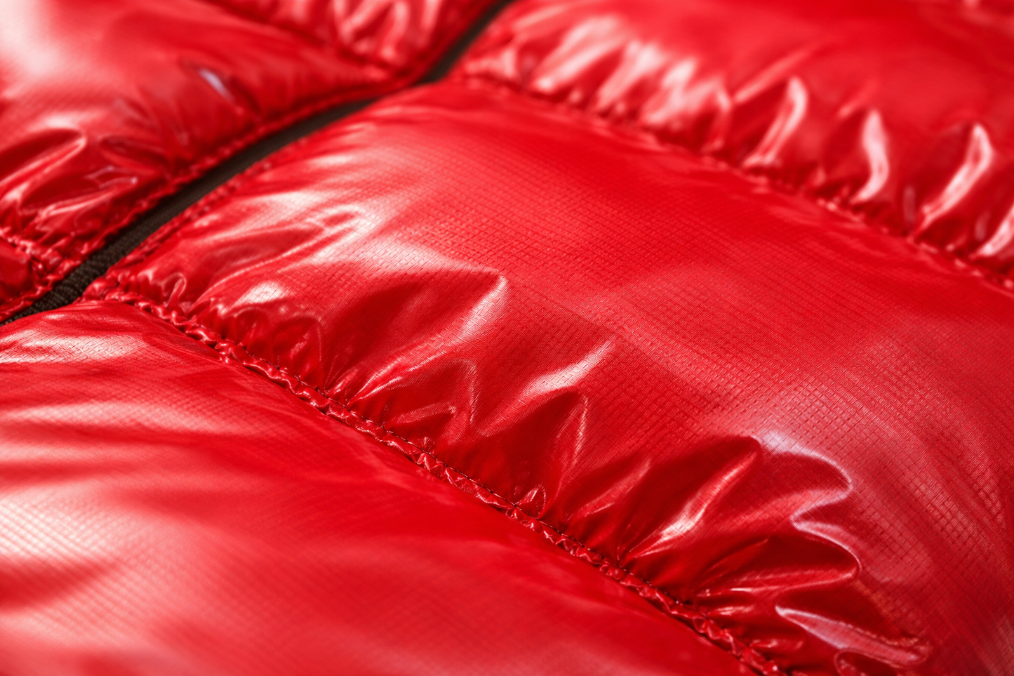 Customized sleeping Bag Puffer with Black Lining & Buckle Straps