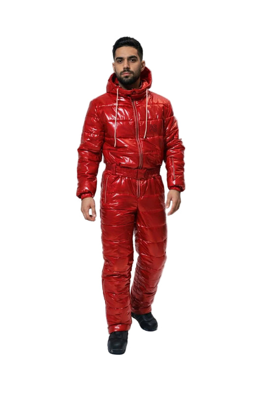 One Piece Ski Suit with Hood  Winter Wear