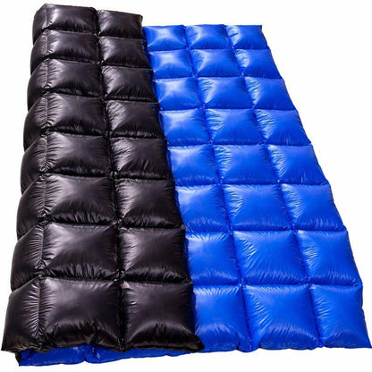 Shiny Nylon Puffy Blanket Lightweight Sleeping Bag Comforter