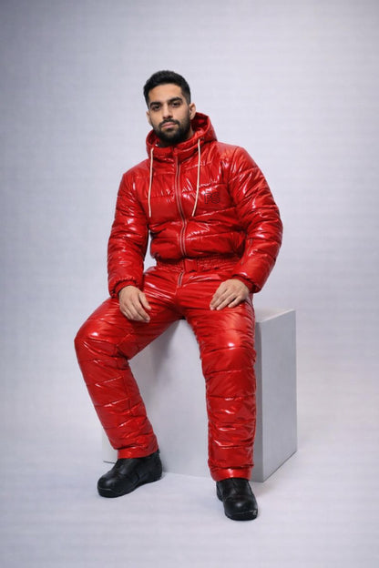 One Piece Ski Suit with Hood  Winter Wear