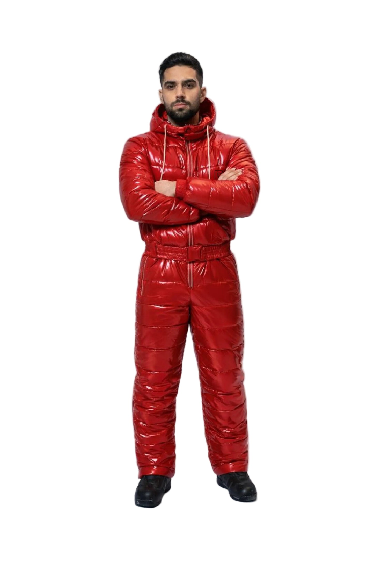 One Piece Ski Suit with Hood  Winter Wear