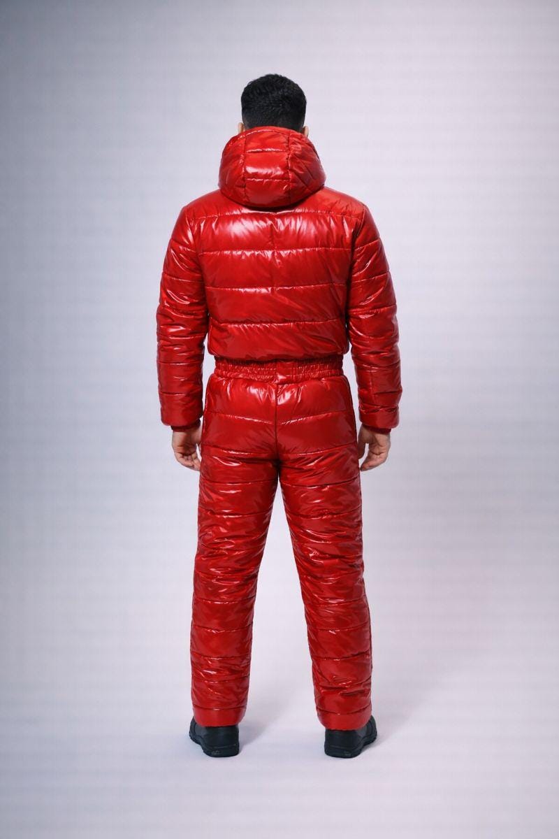 One Piece Ski Suit with Hood  Winter Wear