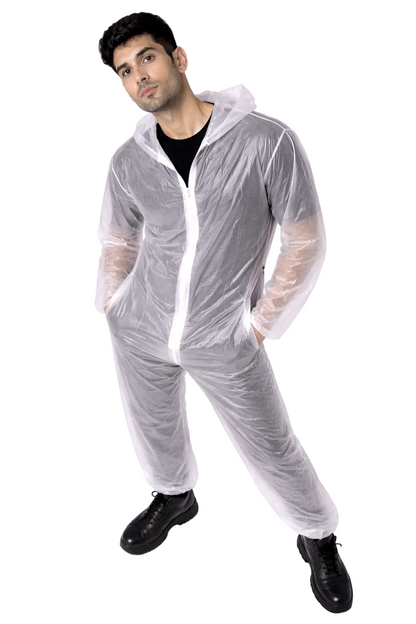 Men’s Transparent PVC Jumpsuit