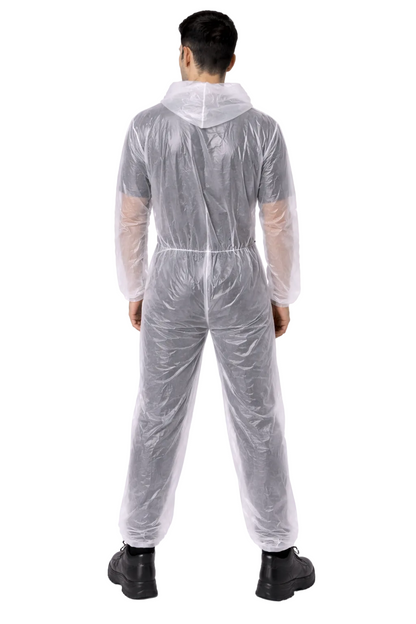 Men’s Transparent PVC Jumpsuit