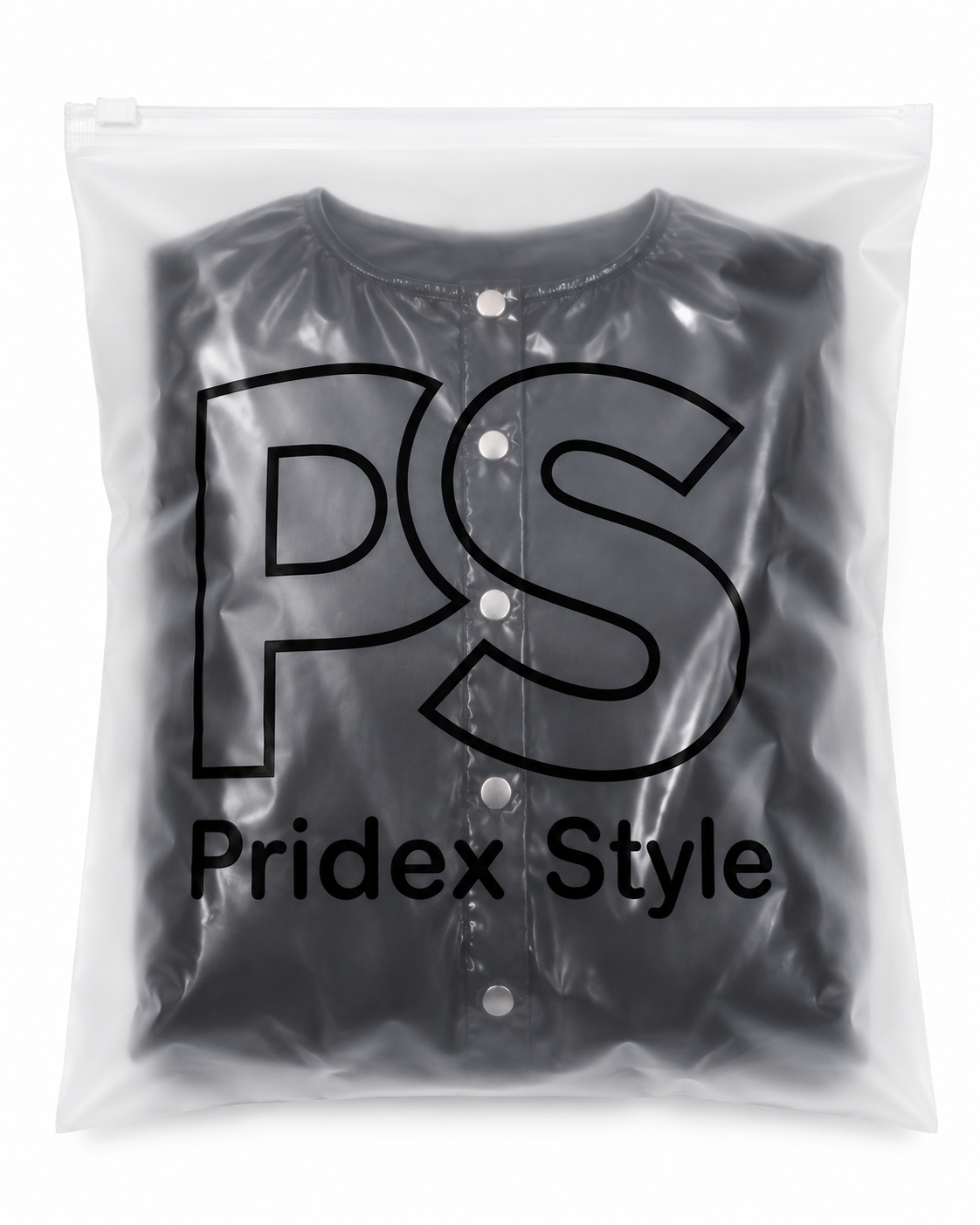 Shiny Nylon Pro Snap Button Sleeveless Romper for Men