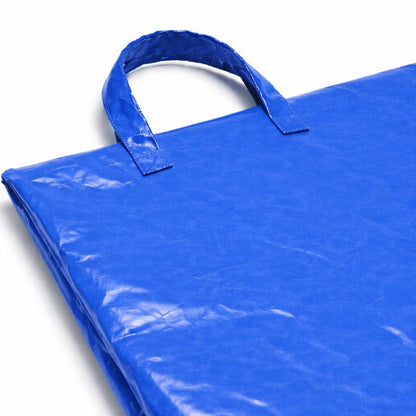 Gray High-Gloss PVC Tote Bag
