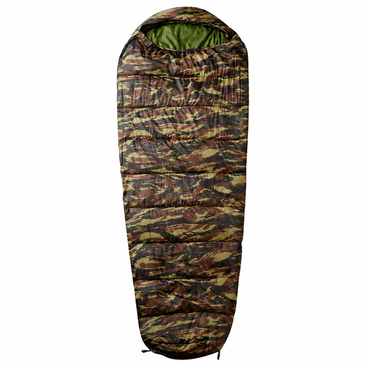 Camouflage Shiny Nylon Pro Sleeping Bag