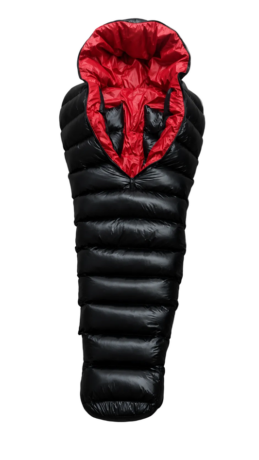 Royal Blue Shiny Nylon Cocoon Sleeping Bag Suit