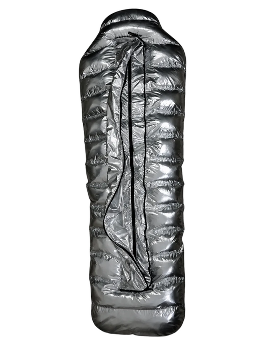 Ultra Puffy Wet Look Cocoon Pod with Inner Sleeves Sleeping Bag