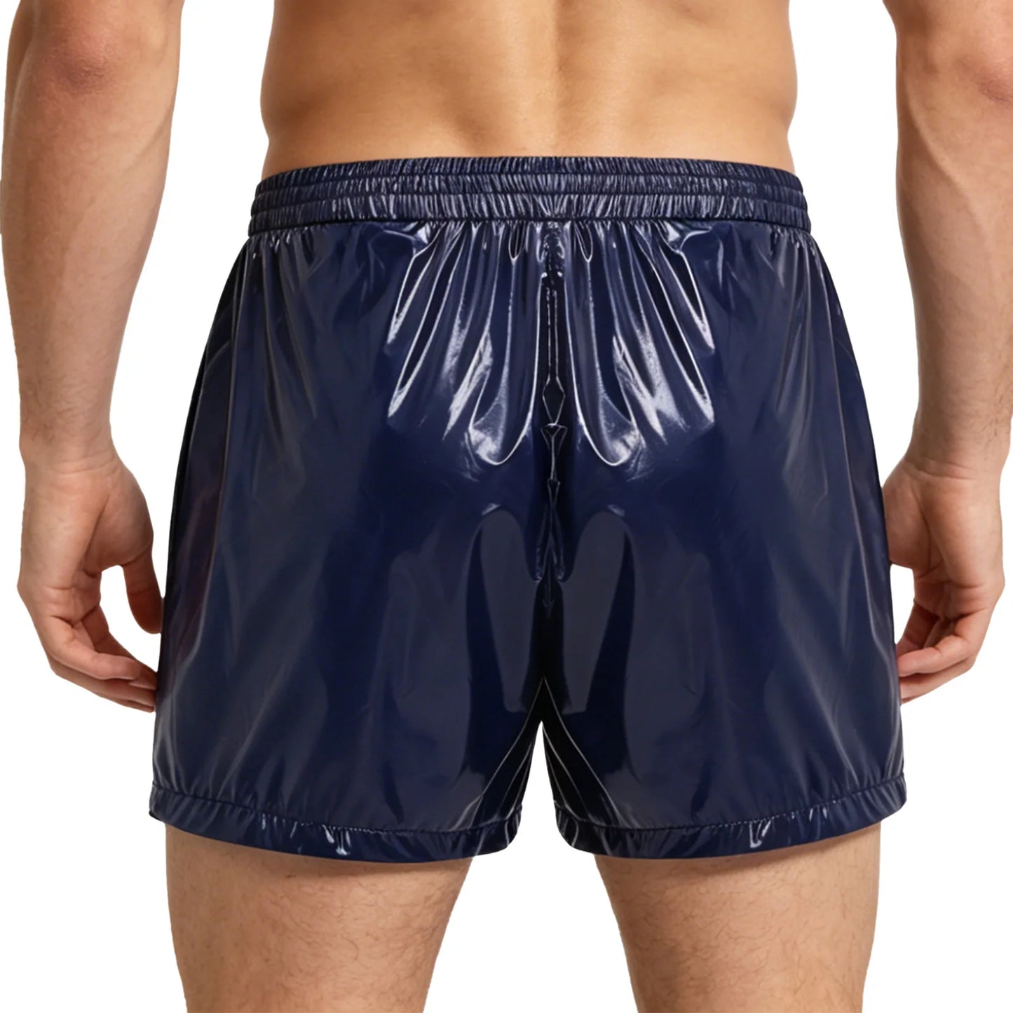 Shiny Nylon Pro Retro Swim & Lounge Shorts for Men