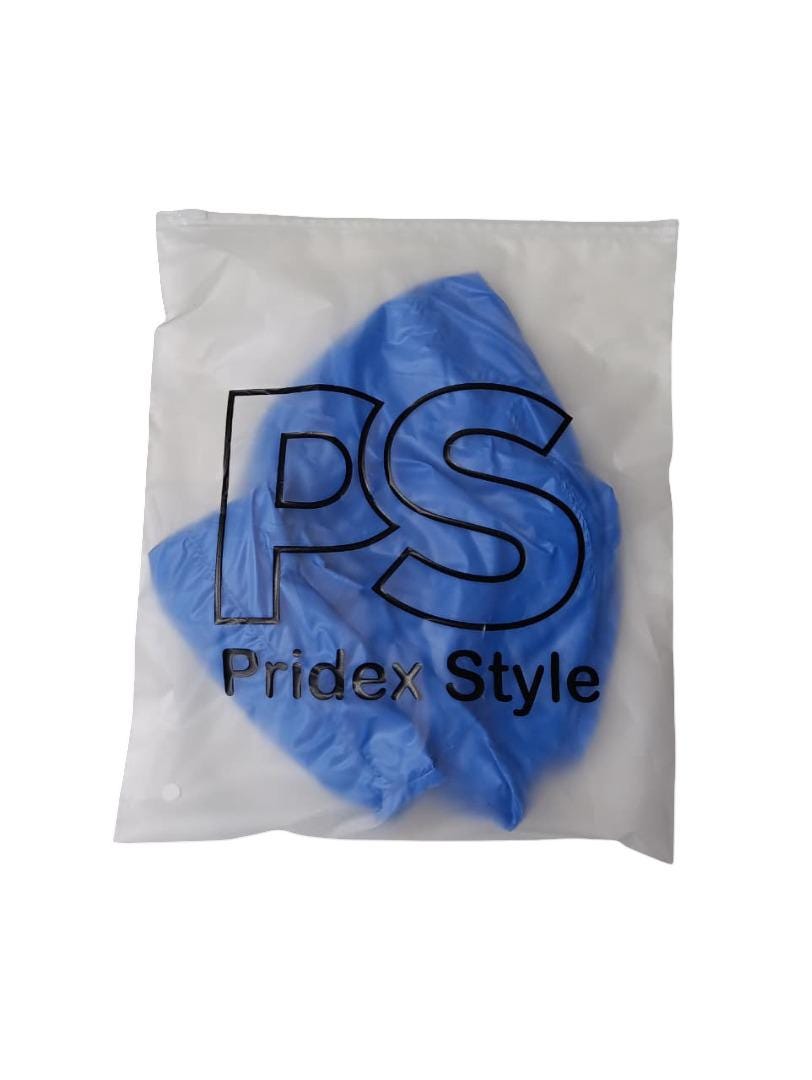 Glossy Blue Quilted Full Head Balaclava