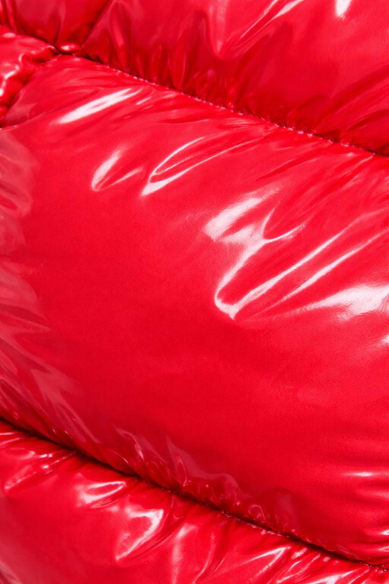 Men’s Glossy Red  Puffer Briefs